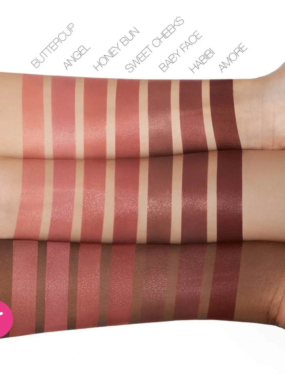 Huda Beauty Sweet Nudes Power Bullet Cream Glow Lipstick Amore NWT